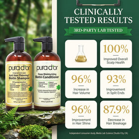 PURA D'OR conditioner creamy texture illustrating lightweight hydration