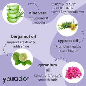 PURA D'OR label and pump detail highlighting ingredient blend and easy dispensing