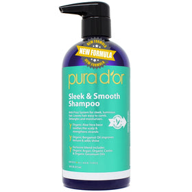 PURA D'OR front bottle shot showcasing sleek bottle and clear benefits