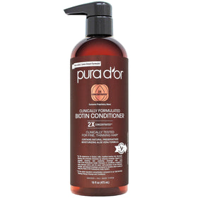 PURA D'OR front packaging showing bottle and label for clear identification and trust