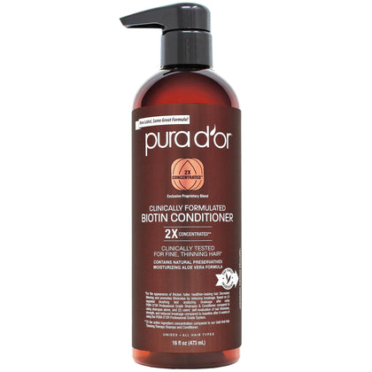 PURA D'OR front packaging showing bottle and label for clear identification and trust