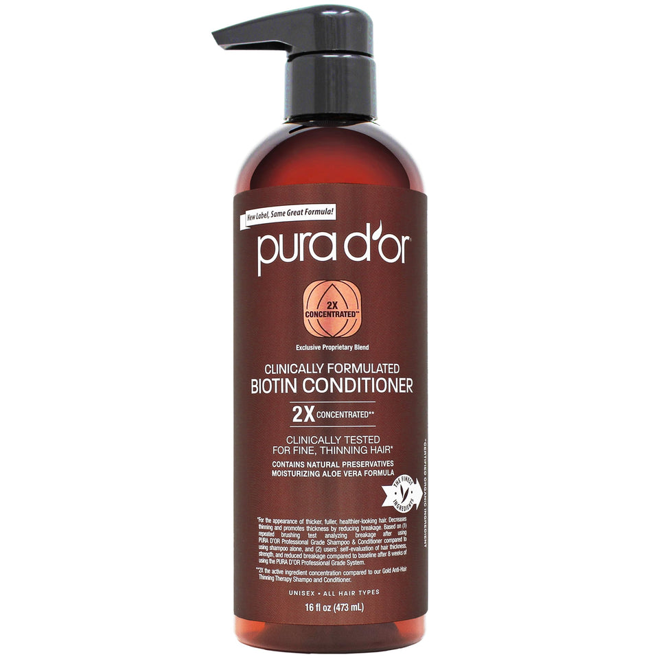 PURA D'OR front packaging showing bottle and label for clear identification and trust