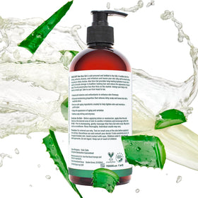 PURA D'OR jar on bathroom shelf in lifestyle setting promoting daily use