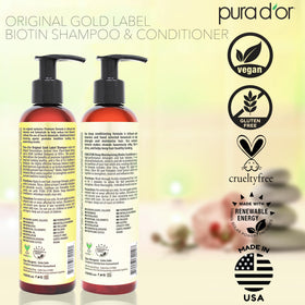 PURA D'OR set on bathroom shelf suggesting daily routine convenience