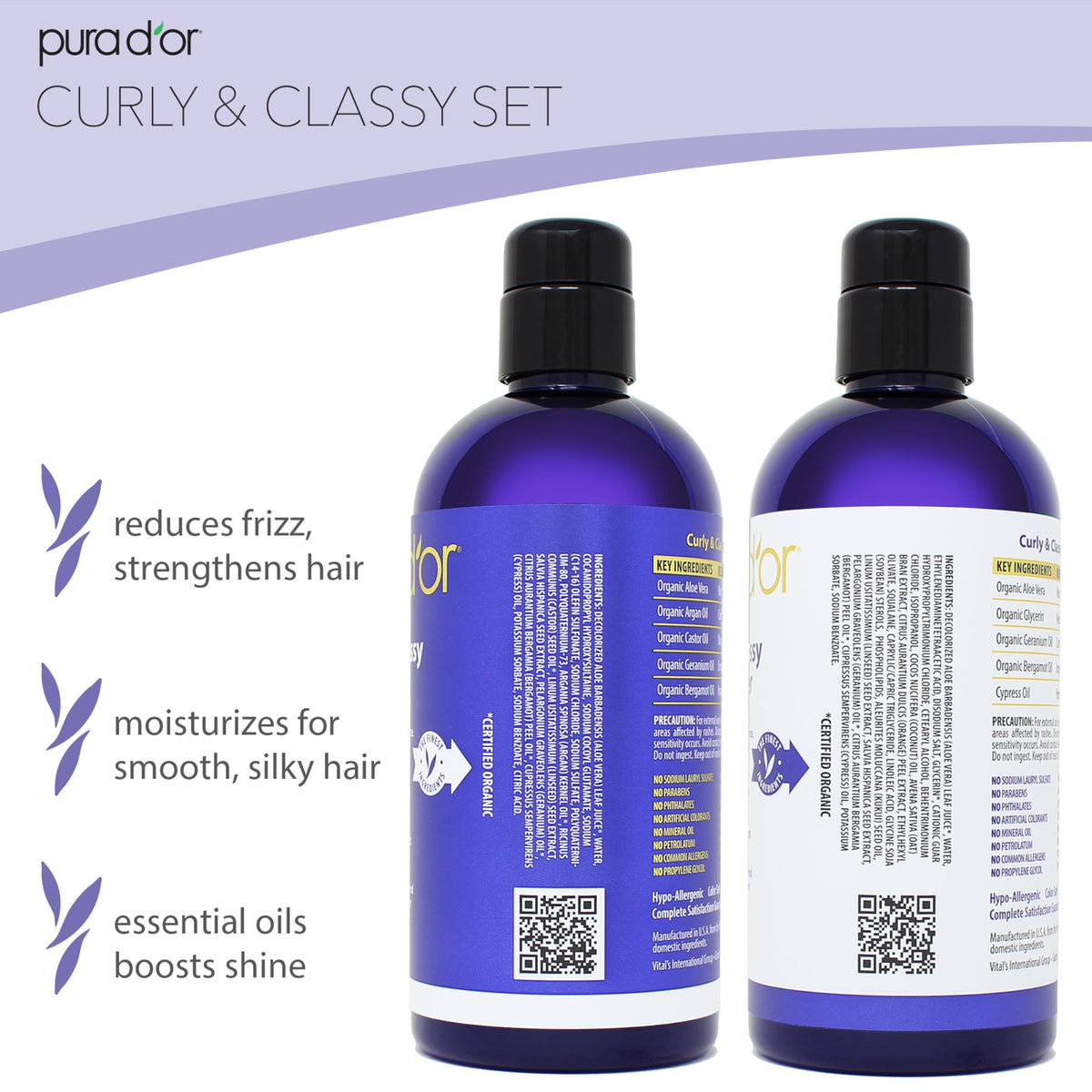 PURA D'OR shampoo lather texture demonstrating gentle foam
