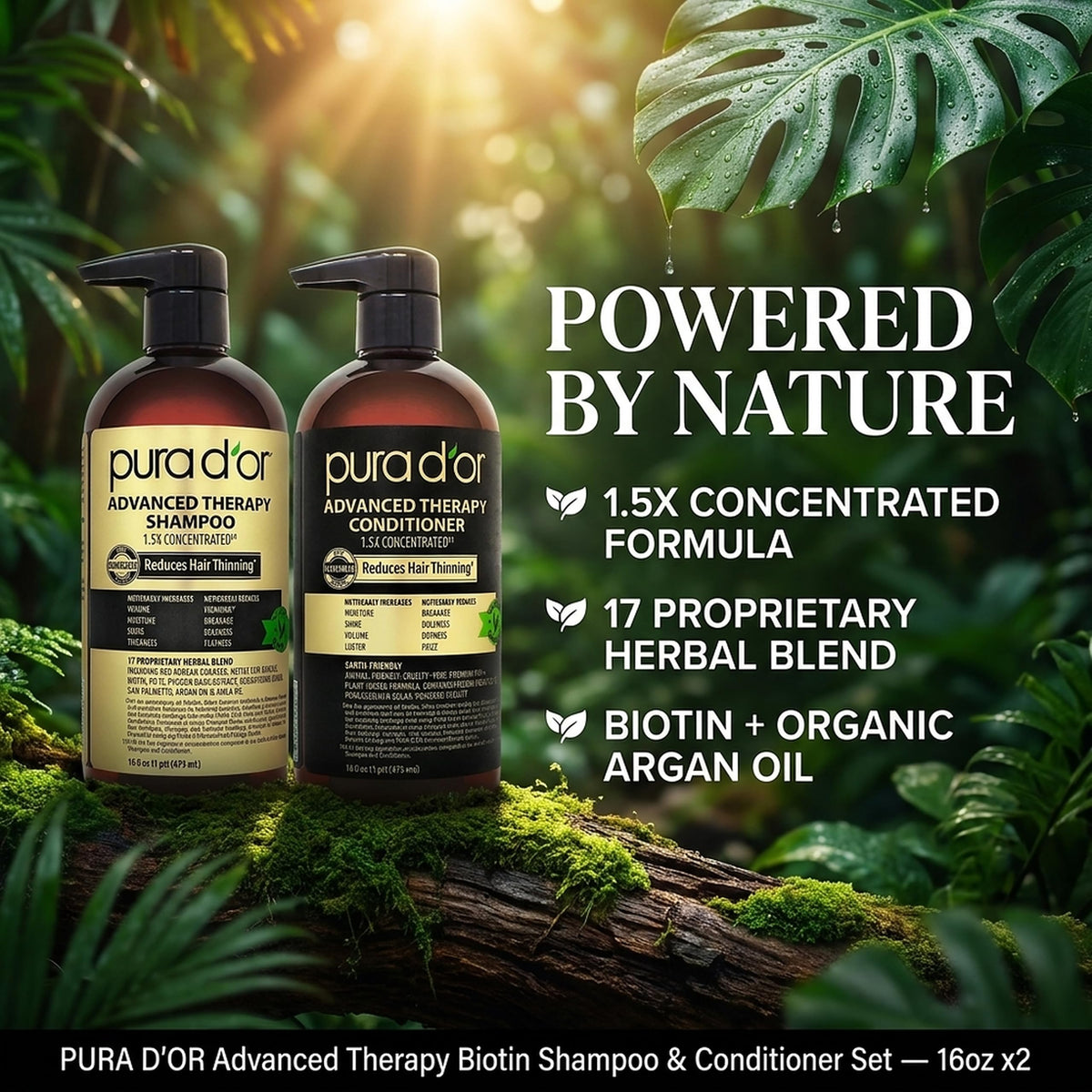 PURA D'OR shampoo lather texture demonstrating gentle cleansing and foam