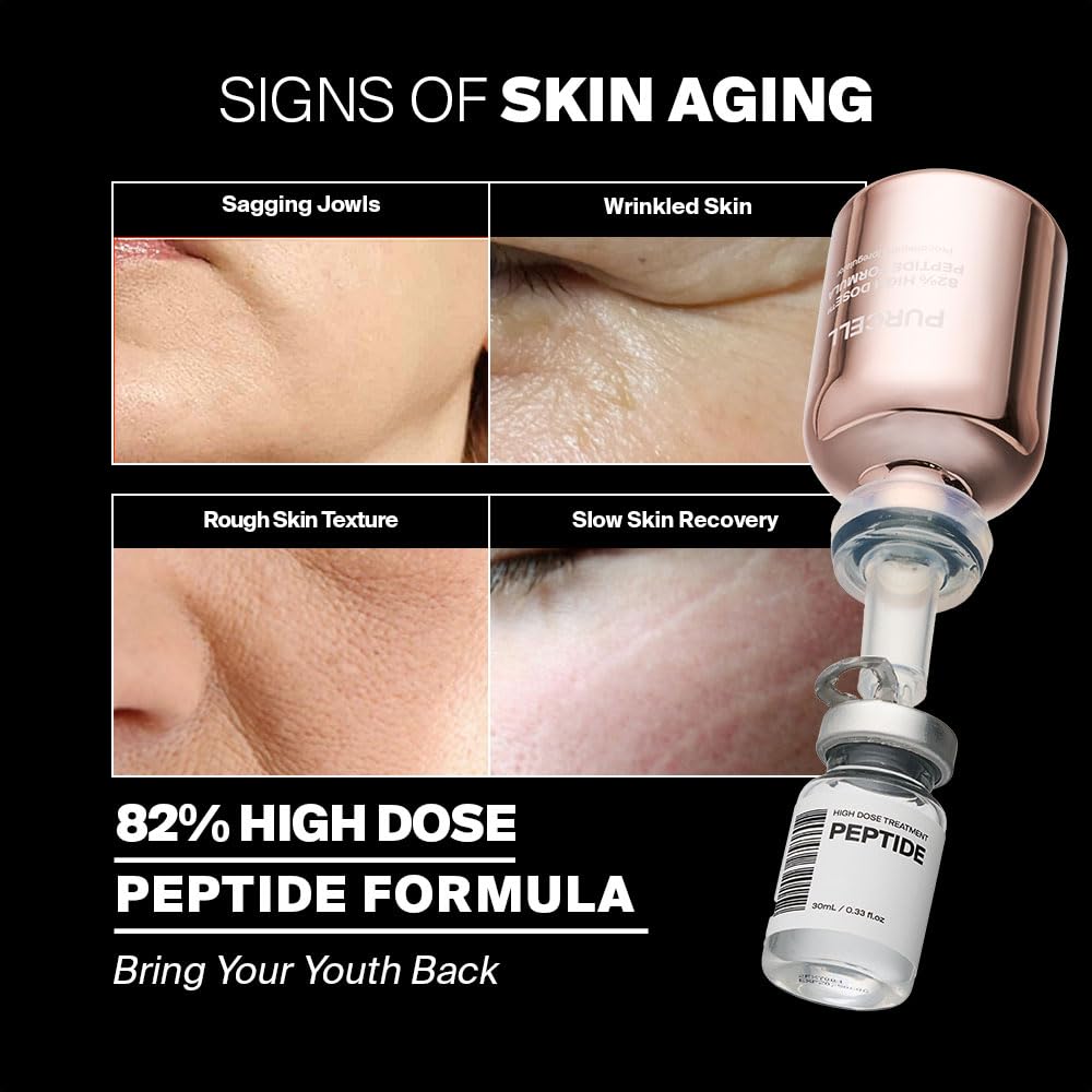 PURCELL dropper releasing serum highlighting lightweight texture benefit