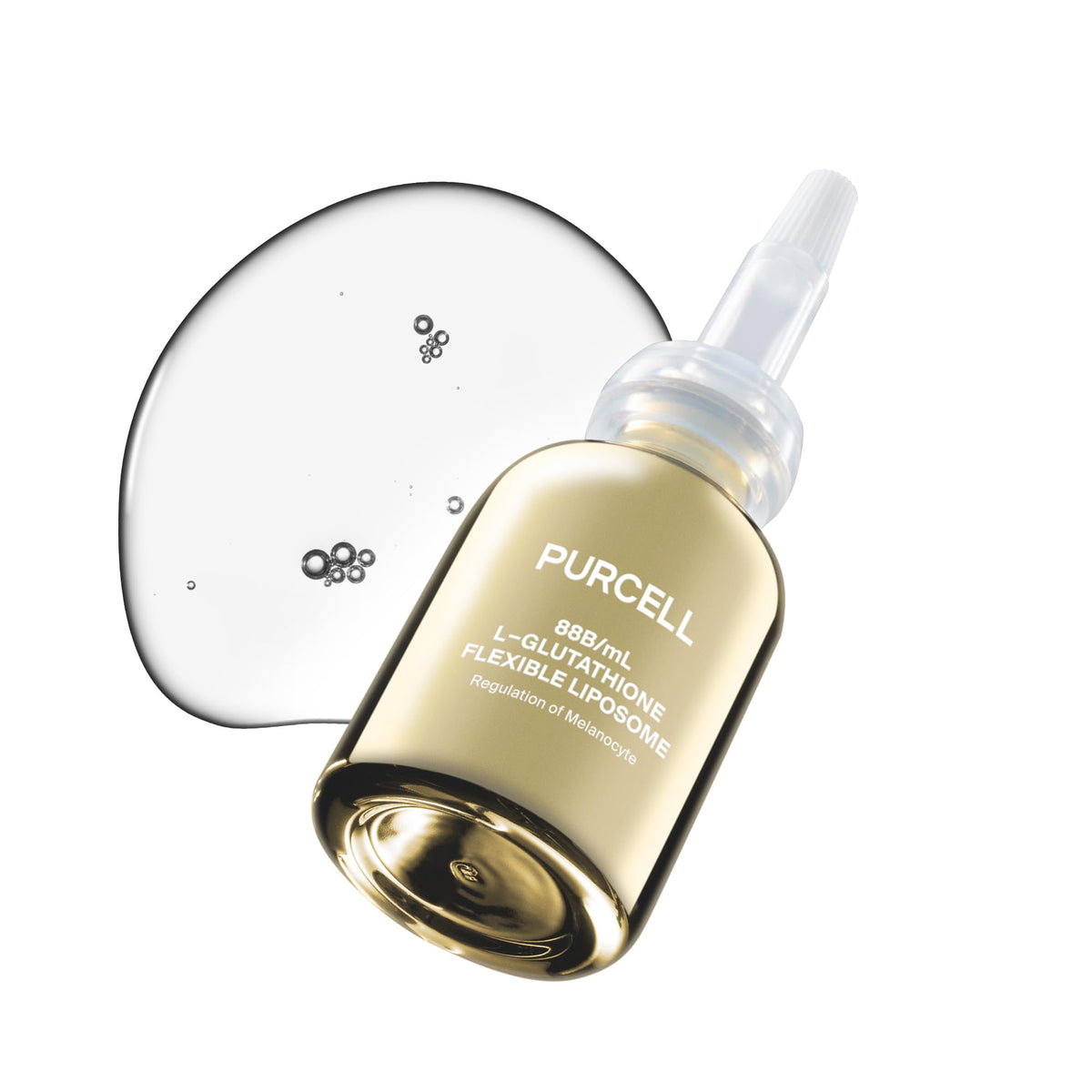 PURCELL front packaging showing bottle and label, conveys trust and clarity