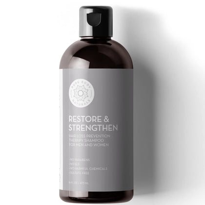 Pure Body Naturals front packaging showing bottle and woodsy scent benefits