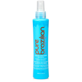 Pure Brazilian front bottle showing label and 200ml size benefit of clarity