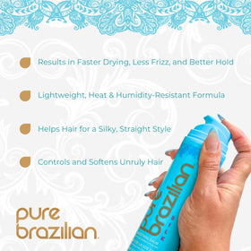 Pure Brazilian close-up texture of balm displaying creamy lightweight texture for smooth application