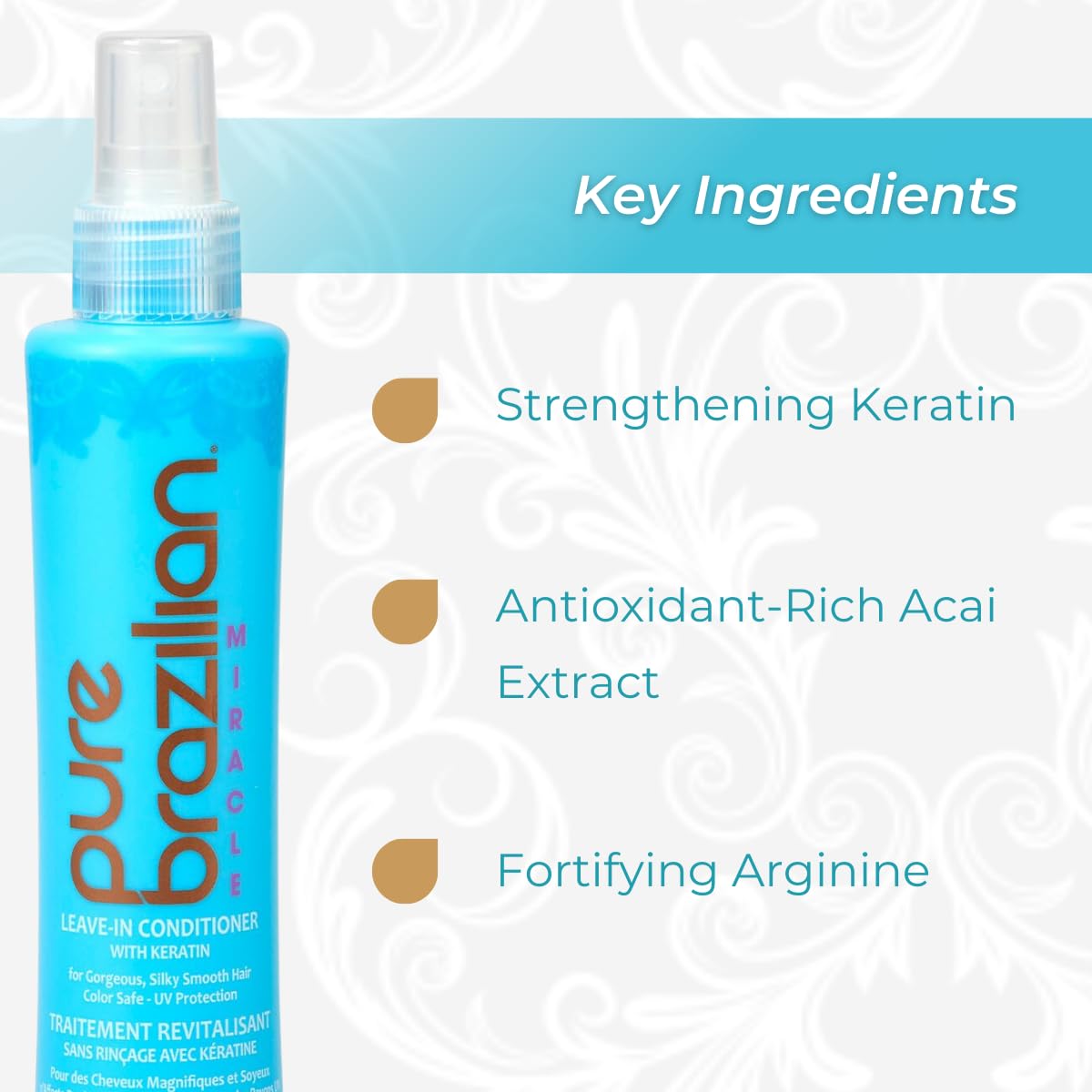 Pure Brazilian creamy texture close-up for smooth application