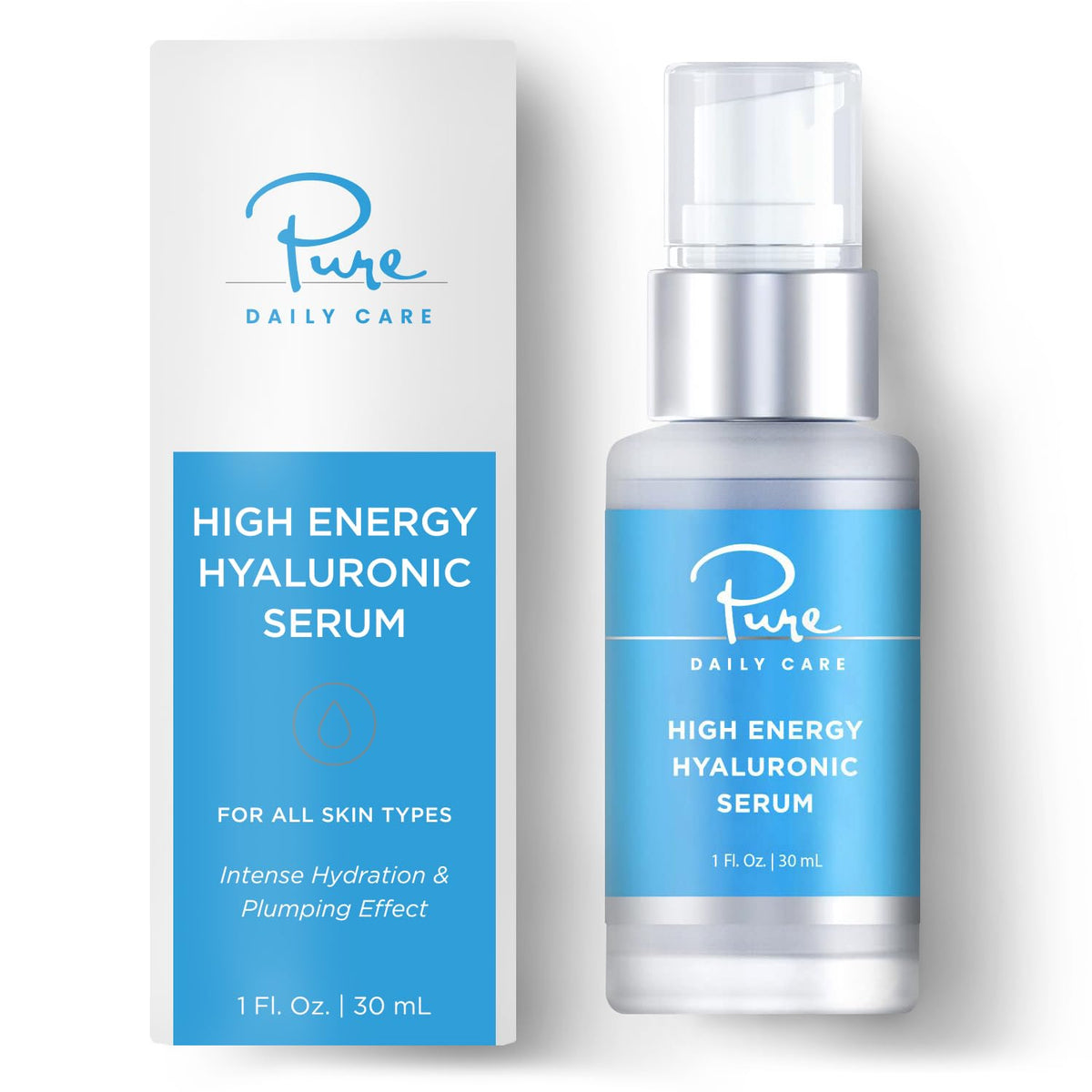 Pure Daily Care front packaging showing bottle and branding for confident selection