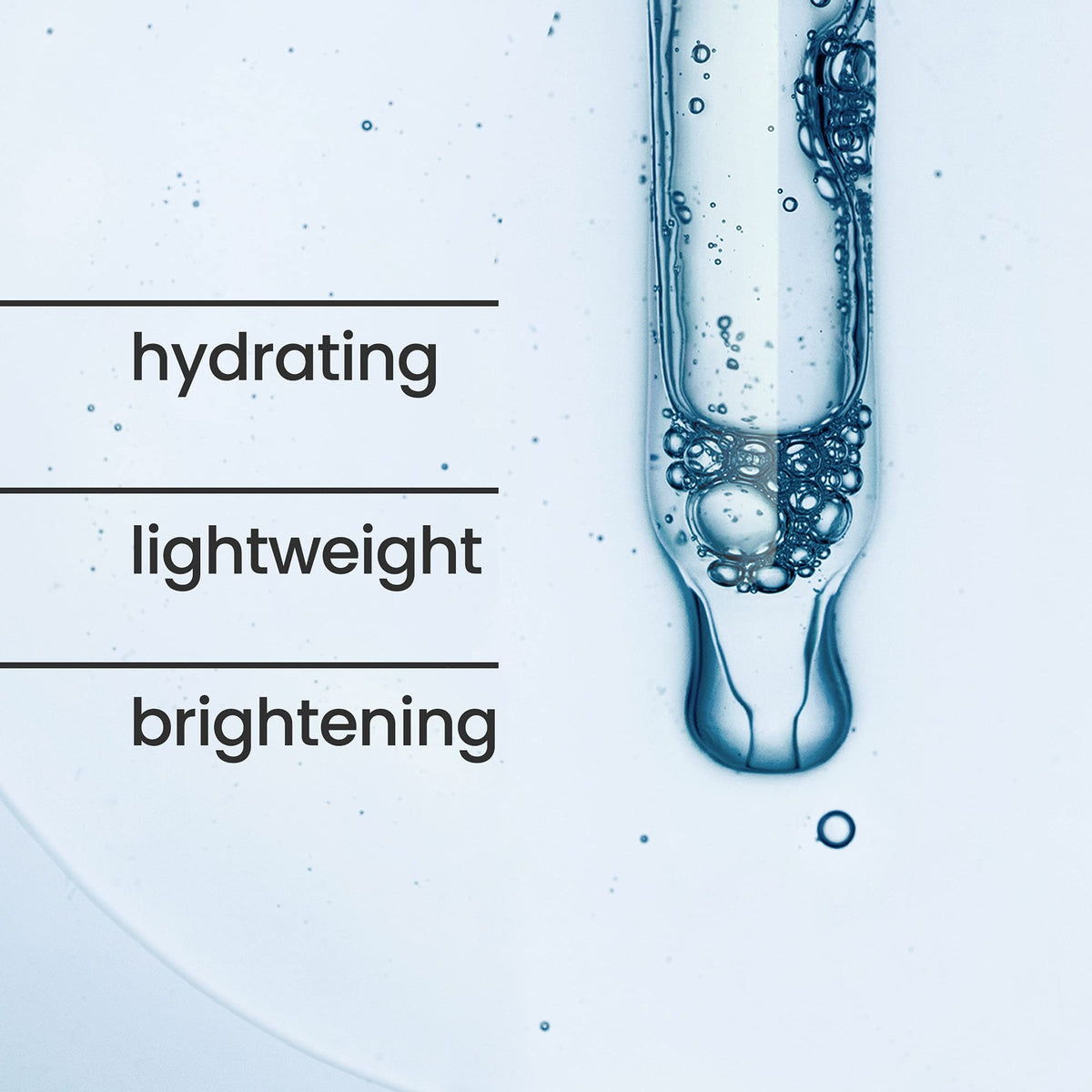 Pure Daily Care ingredient label close-up emphasizing vitamin C complex and hyaluronic acid