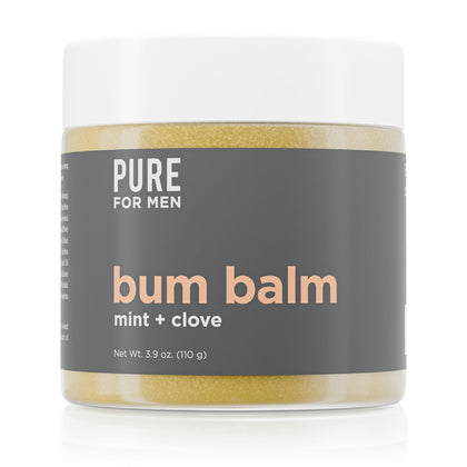 Pure for Men front jar view showcasing clean packaging and product purpose