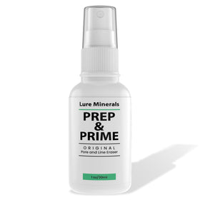 Pure Minerals primer jar front view showing clean packaging and product benefit