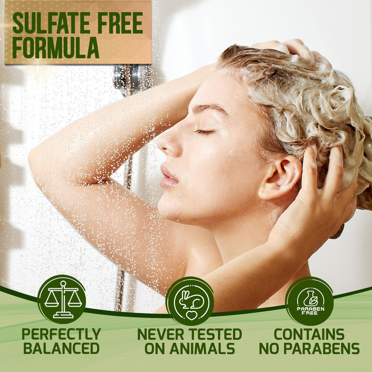 PURE NATURE LUX SPA conditioner texture close-up demonstrating creamy hydration