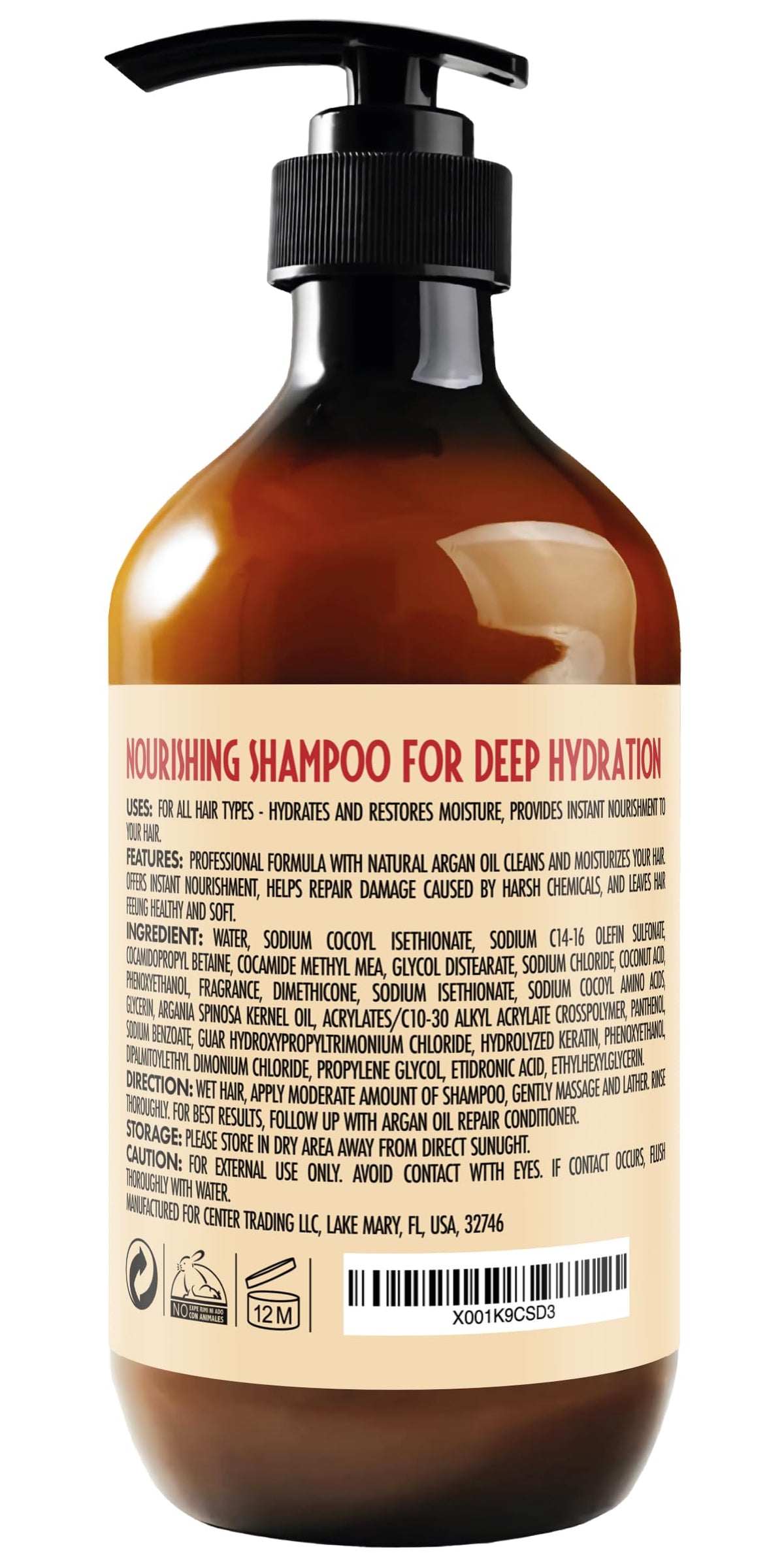 PURE NATURE LUX SPA shampoo on bathroom shelf in natural lifestyle setting
