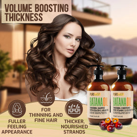 PURE NATURE LUX SPA creamy shampoo texture highlighting smoothness