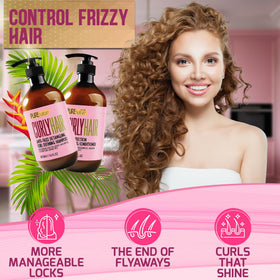 PURE NATURE LUX SPA shampoo texture demonstrating creamy hydration