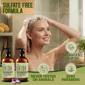 PURE NATURE LUX SPA shampoo texture lather demonstrating gentle cleansing benefit