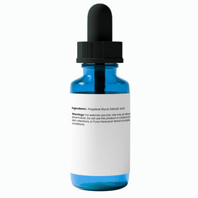 Pure Original Ingredients dropper dispensing a precise droplet for controlled application benefit
