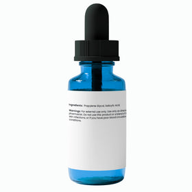 PURE ORIGINAL INGREDIENTS close texture shot of solution on skin benefit quick absorption for blending