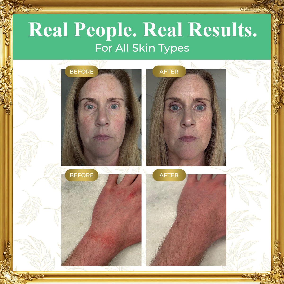 Pure Truth balm being applied to hand demonstrating quick absorption and hydration benefit