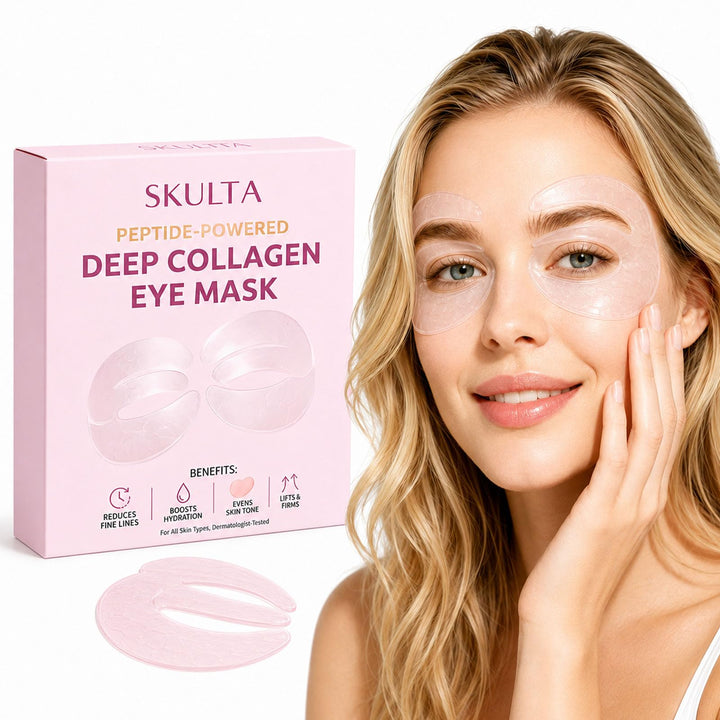 Pure Verge front packaging showing Skulta mask box and benefits