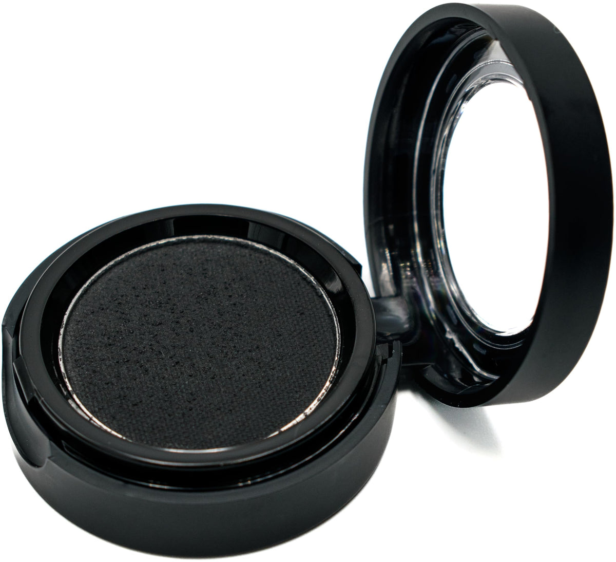 Pure Ziva brush mixing product with water demonstrating creamy liner benefit