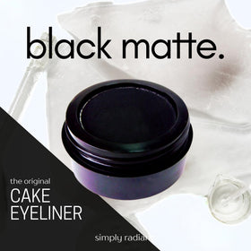 Pure Ziva applied on eyelid in lifestyle shot showing definition and finish