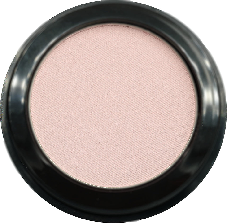 Pure Ziva front pan view showing Seashell light pink matte and clean packaging benefit