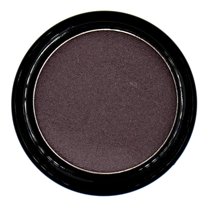 Pure Ziva front pan showing deep smokey plum shade and clean matte finish benefit