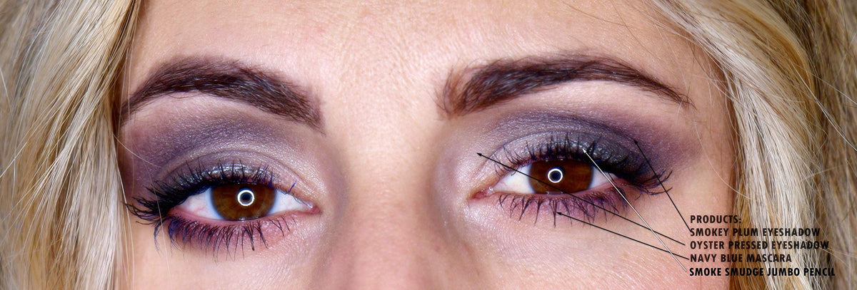 Pure Ziva in evening makeup scene showing dramatic smokey look benefit