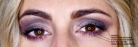 Pure Ziva in evening makeup scene showing dramatic smokey look benefit