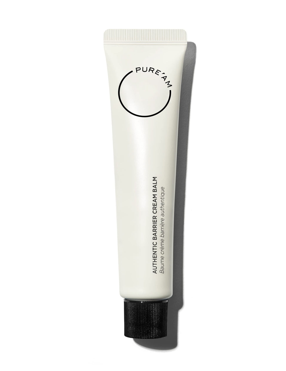 PURE'AM front packaging showing 75ml jar and clean branding, conveys trust