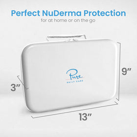 Pure Daily Care handle and 360-degree zipper for easy carrying and quick access