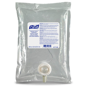 PURELL close-up valve detail demonstrating leak-resistant connection benefit
