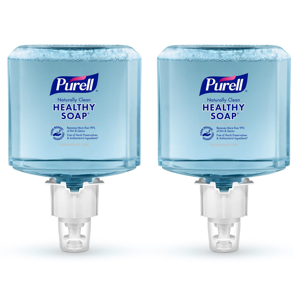 PURELL refill front packaging showing brand and product benefits