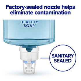 PURELL foam texture on hands illustrating gentle effective cleaning