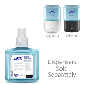 PURELL product label and ingredients panel highlighting hypoallergenic formula