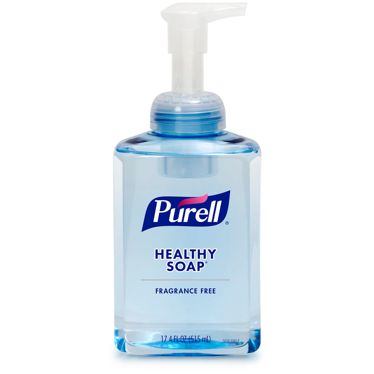 PURELL bottle beside faucet showing compact sink footprint advantage