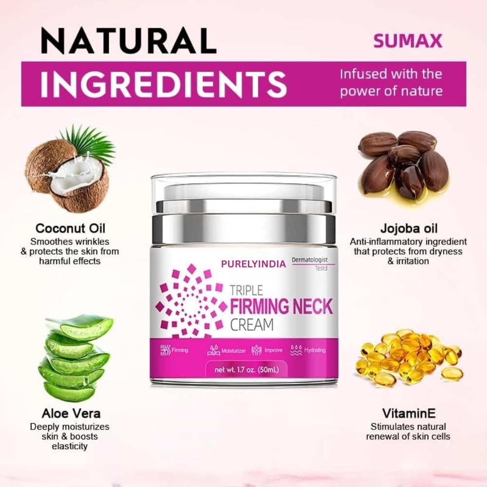 Purelyindia jar label detail highlighting ingredients list
