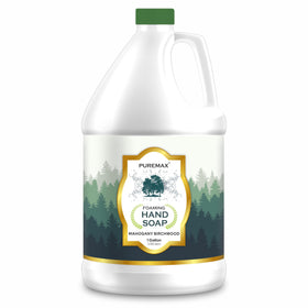 Puremax gallon front view showing packaging and volume benefit