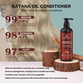 PureNaturis lifestyle after use shiny hair illustrating restored shine and fuller look