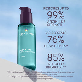 Pureology pump nozzle detail delivering precise serum amount