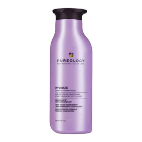 Pureology front packaging showing label and moisturizing benefits