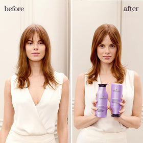 Pureology creamy conditioner texture close-up for quick absorption