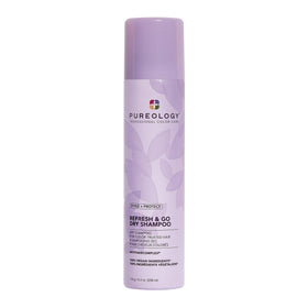 Pureology front packaging showing can and branding for quick identification and shelf appeal