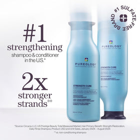 Pureology shampoo and conditioner texture close-up for nourishing feel